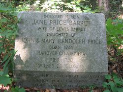 Jane <I>Price</I> Barrett 