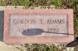 Gordon T Adams 