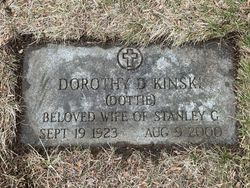 Dorothy D “Dottie” Kinski Logsdon 
