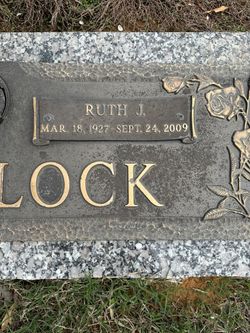 Ruth Juanita “Curly” <I>Redden</I> Blacklock 