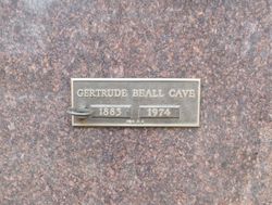 Gertrude <I>Beall</I> Cave 