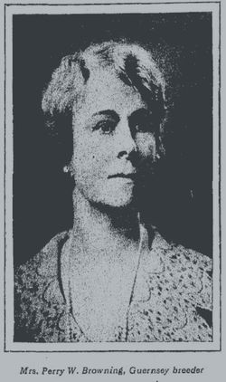 Mary Ireland Peyton <I>Whiteley</I> Browning 