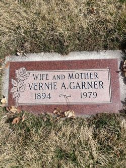 Vernie Audrey <I>Bane</I> Garner 