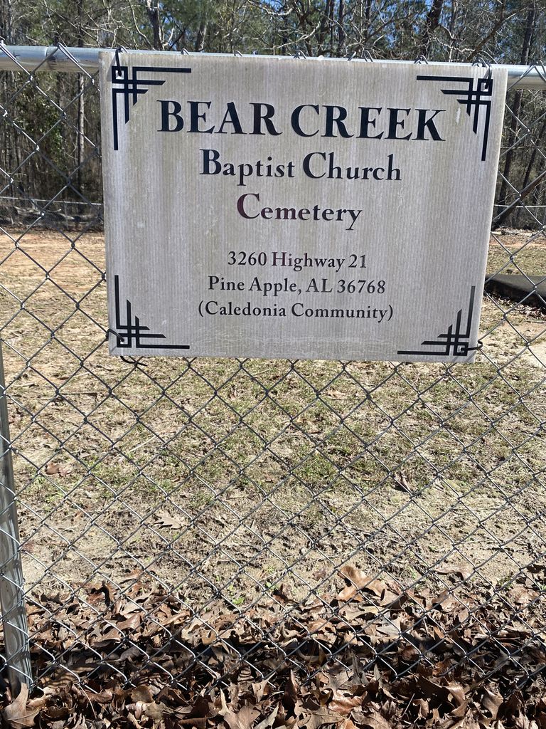 Bear Creek AME Church Cemetery