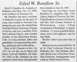 Edsel Bandlow 