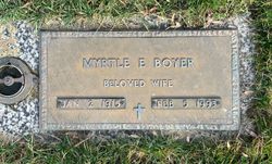 Myrtle Elizabeth <I>Sterner</I> Boyer 