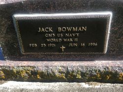 Maurice Jackson “Jack” Bowman 
