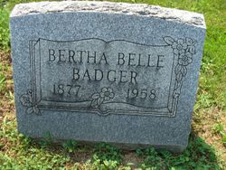 Bertha Belle <I>Culler</I> Badger 