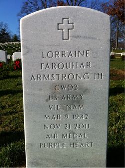 Lorraine “Patrick” <I>Farquhar</I> Armstrong III