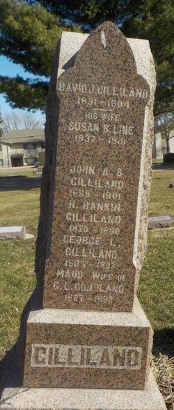 Susan Bertha <I>Line</I> Gilliland 