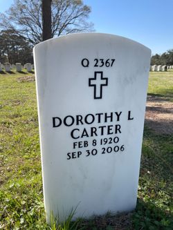 Dorothy Louise <I>Carter</I> Carter 