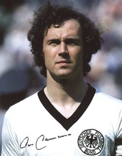 Franz Anton “Der Kaiser” Beckenbauer 