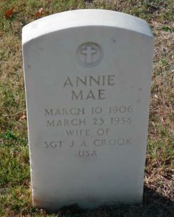 Annie Mae Crook 
