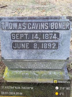 Thomas Cavins Boner 