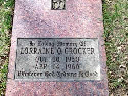 Lorraine O Crocker 