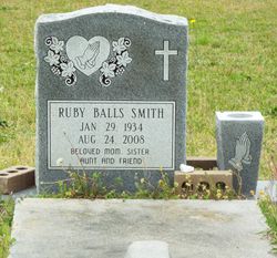 Mrs Ruby “Big Foot” <I>Ball(s)</I> Smith 