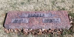 Hannah M <I>Cullen-Becker</I> Bender 