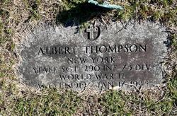 Sgt Albert Thompson 