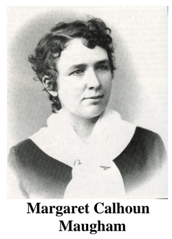Margaret Emma “Maggie” <I>Custer</I> Calhoun Maugham 