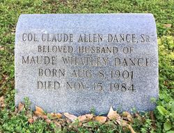 Col Claude Allen Dance Sr.