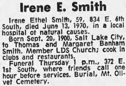 Ethel Irene Smith 