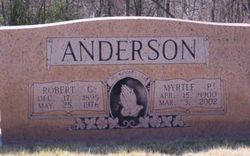 Myrtle <I>Patterson</I> Anderson 