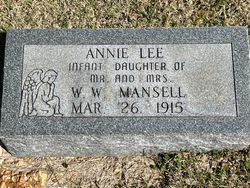 Annie Lee Mansell 