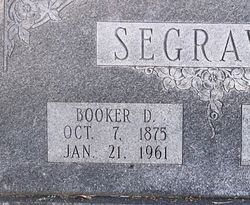 Booker D Segraves 