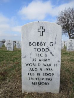 Bobby G Todd 