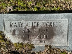 Mary Alice Pickett 