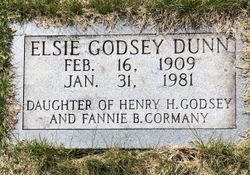 Mary Elsie <I>Godsey</I> Dunn 