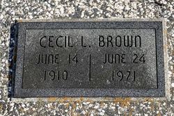 Cecil LaVerne “Pete” Brown 