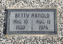 Betty <I>Moore</I> Arnold 