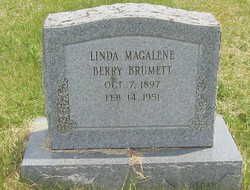 Linda Magdalene “Maggie” <I>Berry</I> Brumett 