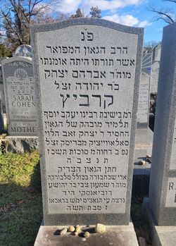 Rabbi Abraham Yitzchok Kravitz 