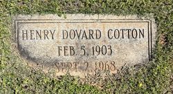 Henry Dovard Cotton 