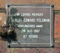 Albert Edward Felsman 