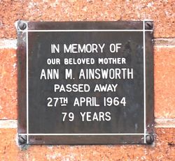 Annie Maher <I>Clarkson</I> Ainsworth 