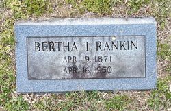 Bertha <I>Hindman</I> Rankin 