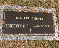 Ida Lee <I>Solms</I> Cheves 