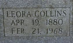 Leora Catharine <I>Collins</I> Fisher 