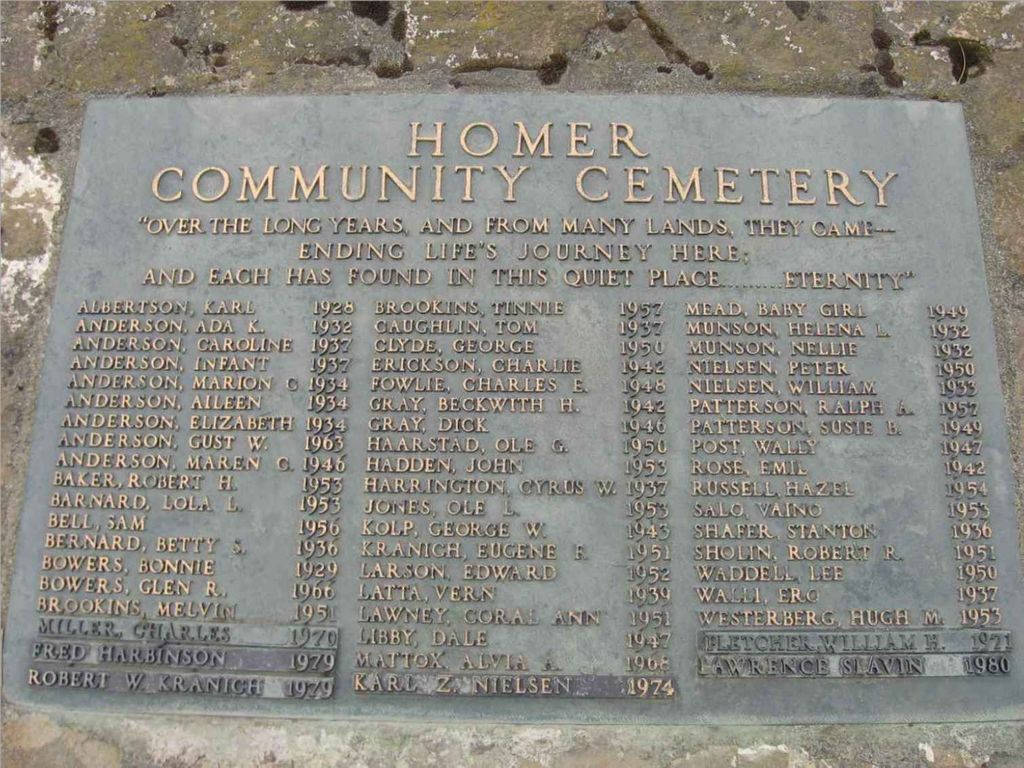 Homer Community Cemetery