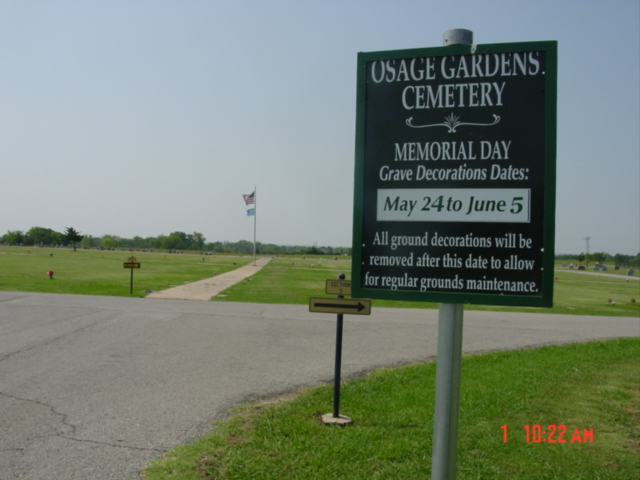Osage Gardens Cemetery