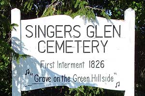 Singers Glen Cemetery