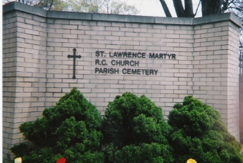 Saint Lawrence Martyr Roman Catholic Cemetery