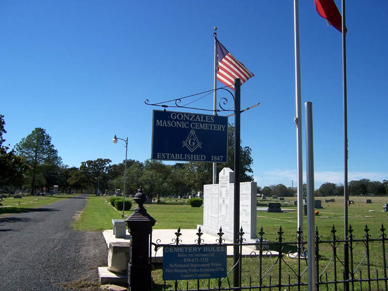 Gonzales Masonic Cemetery