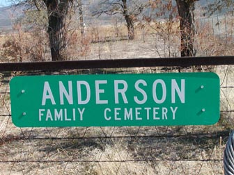 Anderson Family Cemetery