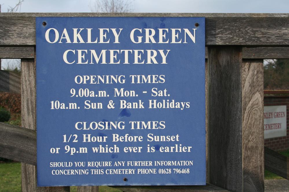 Oakley Green Cemetery