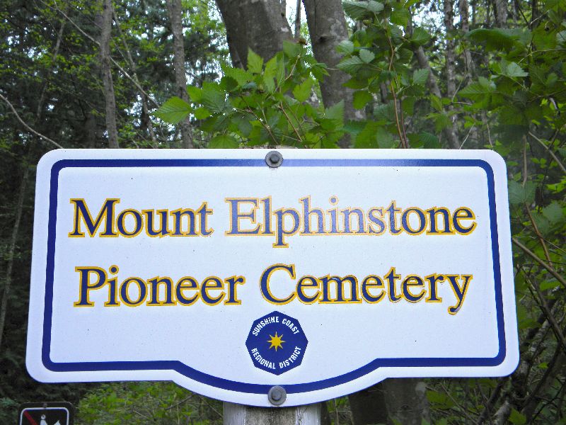 Mount Elphinstone Pioneer Cemetery