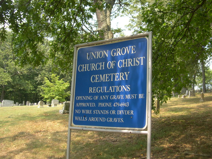 Union Grove Church of Christ Cemetery